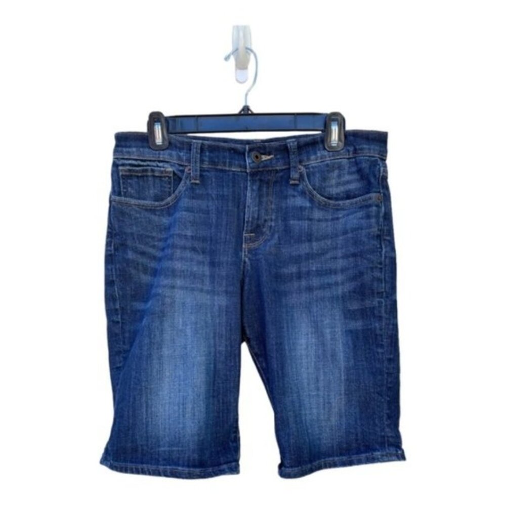 Lucky Brand Women's Size 6 Women’s Dark Wash Bermuda Jean Shorts Sz 6